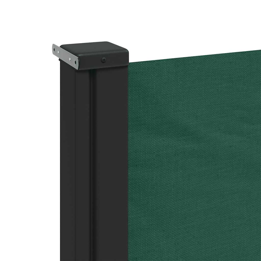 Bočna tenda na uvlačenje tamnozelena 140 x 500 cm