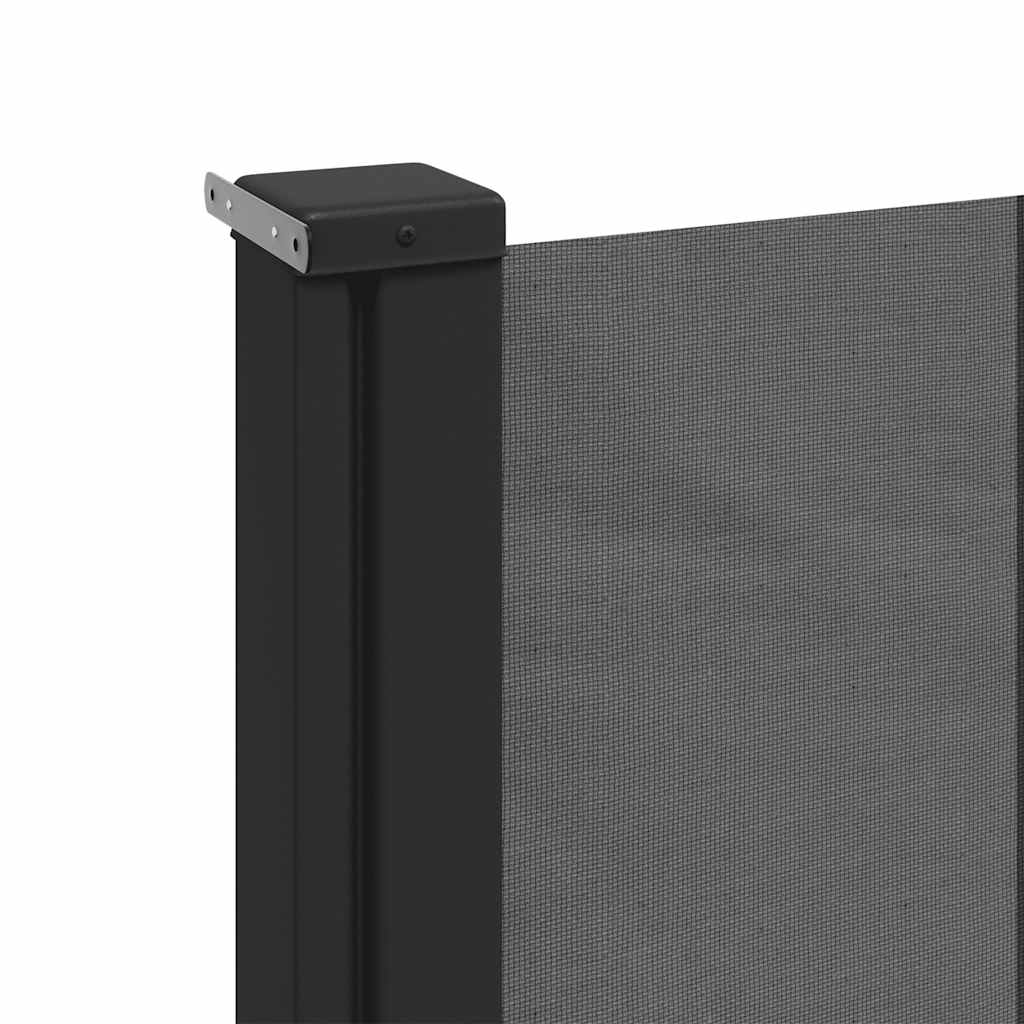 Bočna tenda na uvlačenje 200 x 500 cm antracit