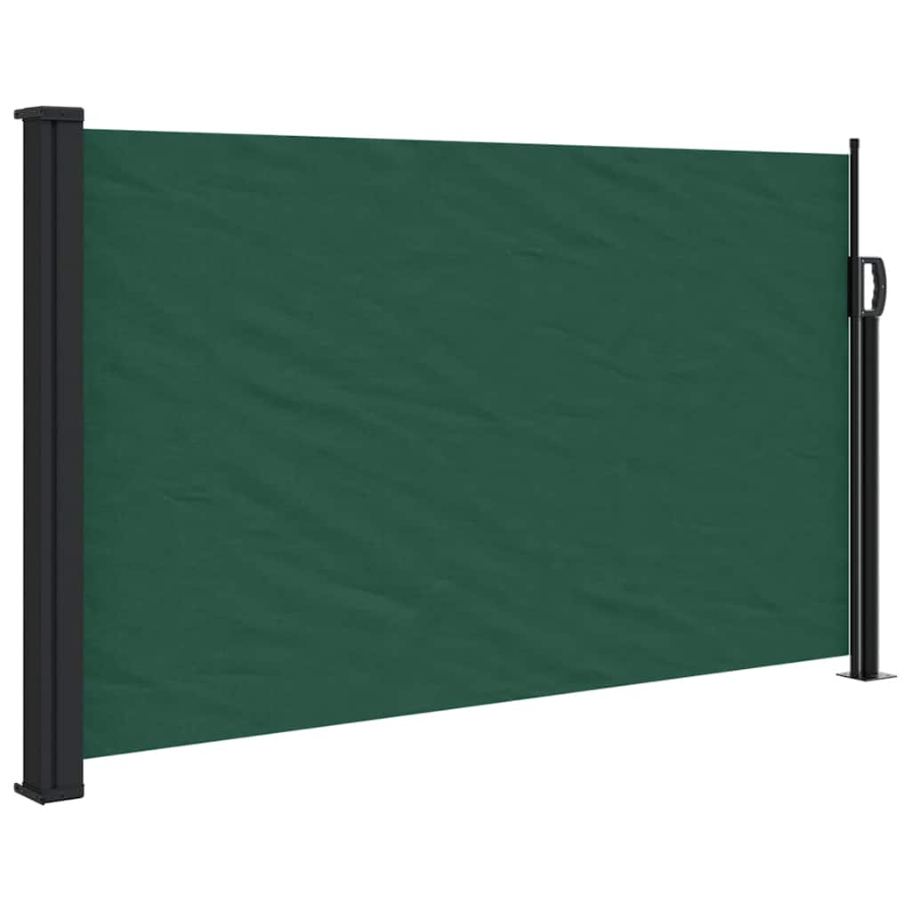 Uvlačiva bočna tenda tamnozelena 120 x 600 cm