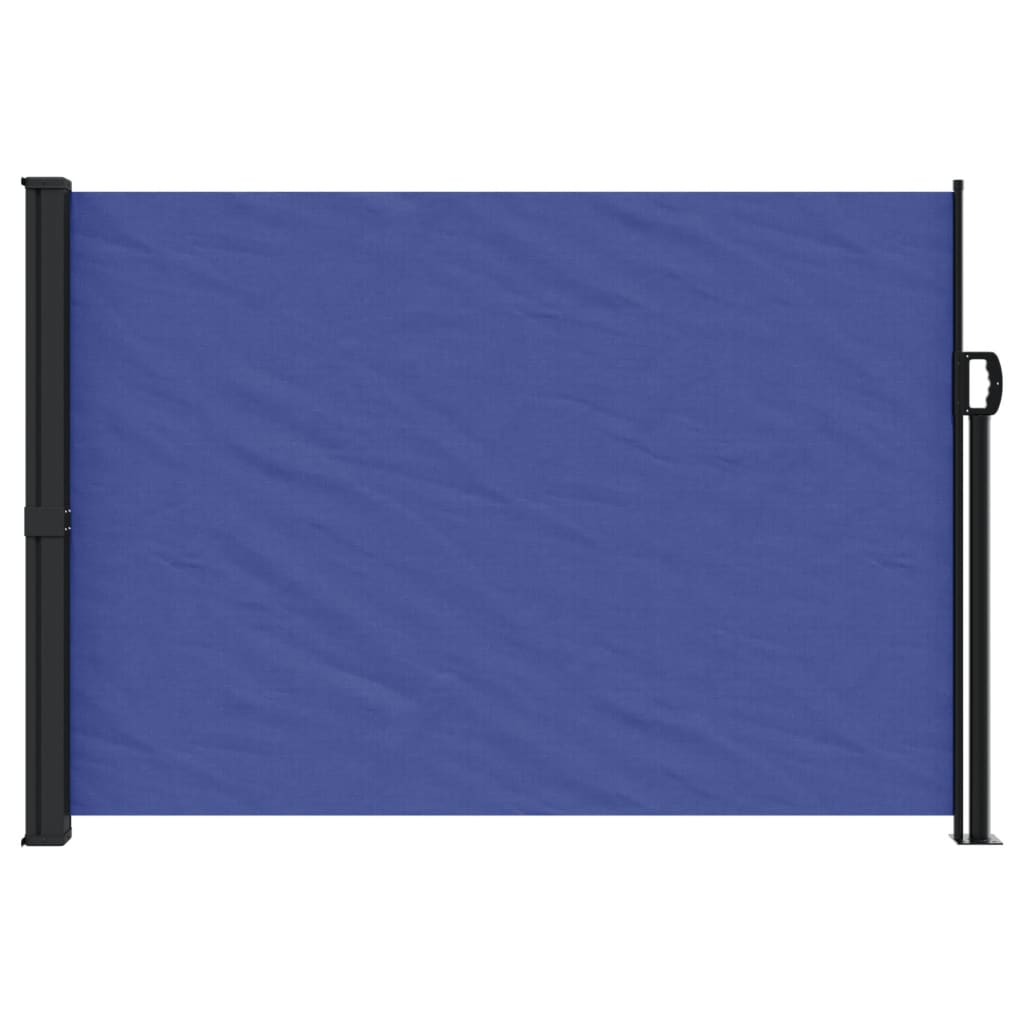 Uvlačiva bočna tenda 140 x 600 cm plava