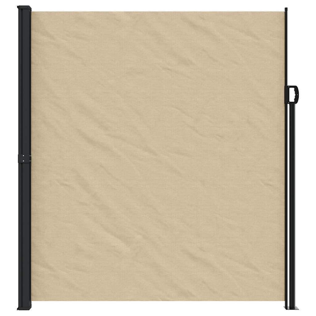 Bočna tenda na uvlačenje bež 220 x 600 cm