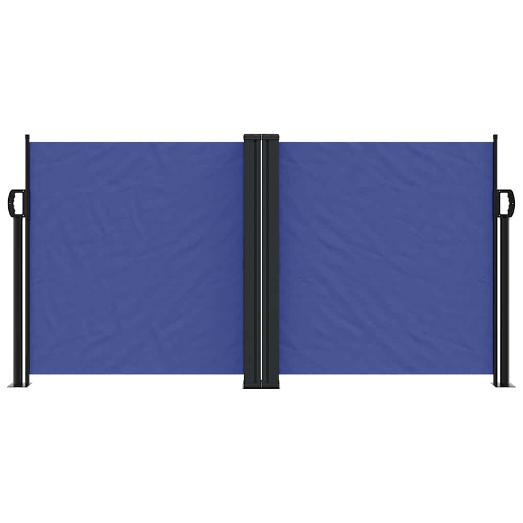 Uvlačiva bočna tenda 120 x 600 cm plava