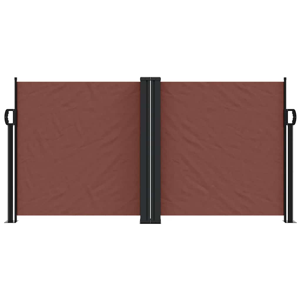 Uvlačiva bočna tenda 120 x 600 cm smeđa