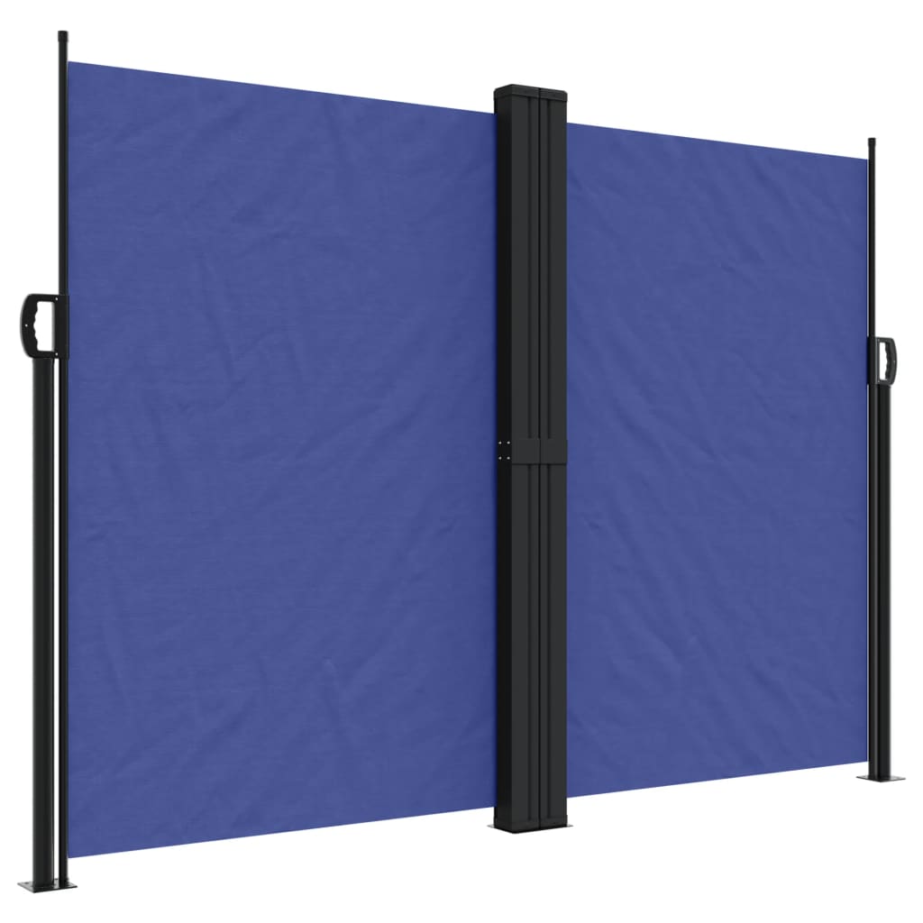 Bočna tenda na uvlačenje plava 180x600 cm