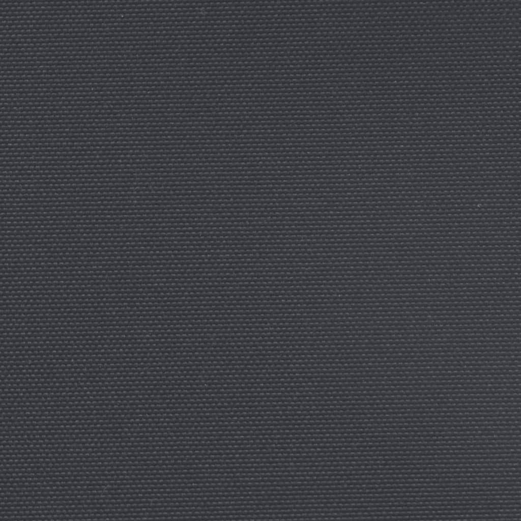 Bočna tenda na uvlačenje crna 200 x 600 cm