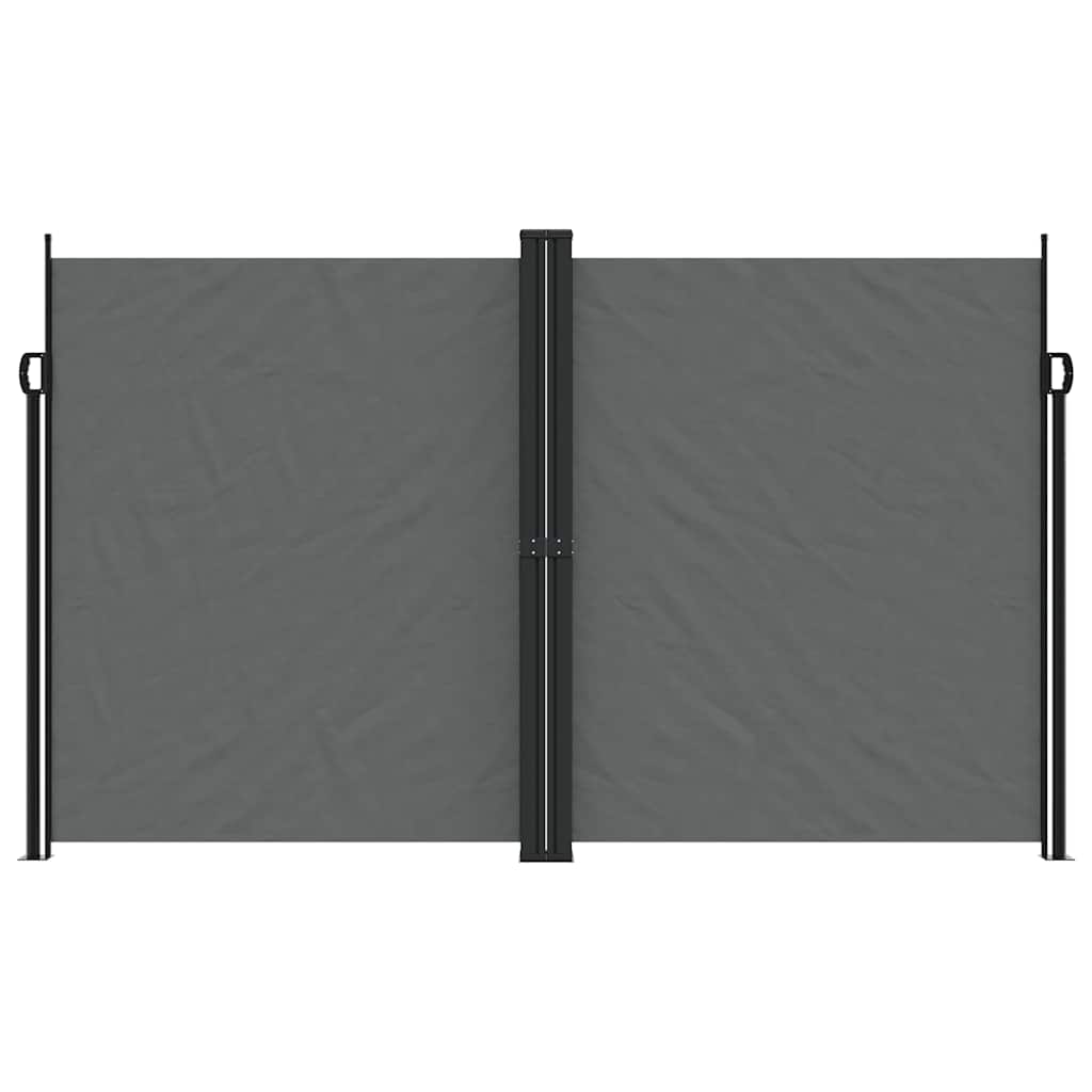 Bočna tenda na uvlačenje antracit 200 x 600 cm