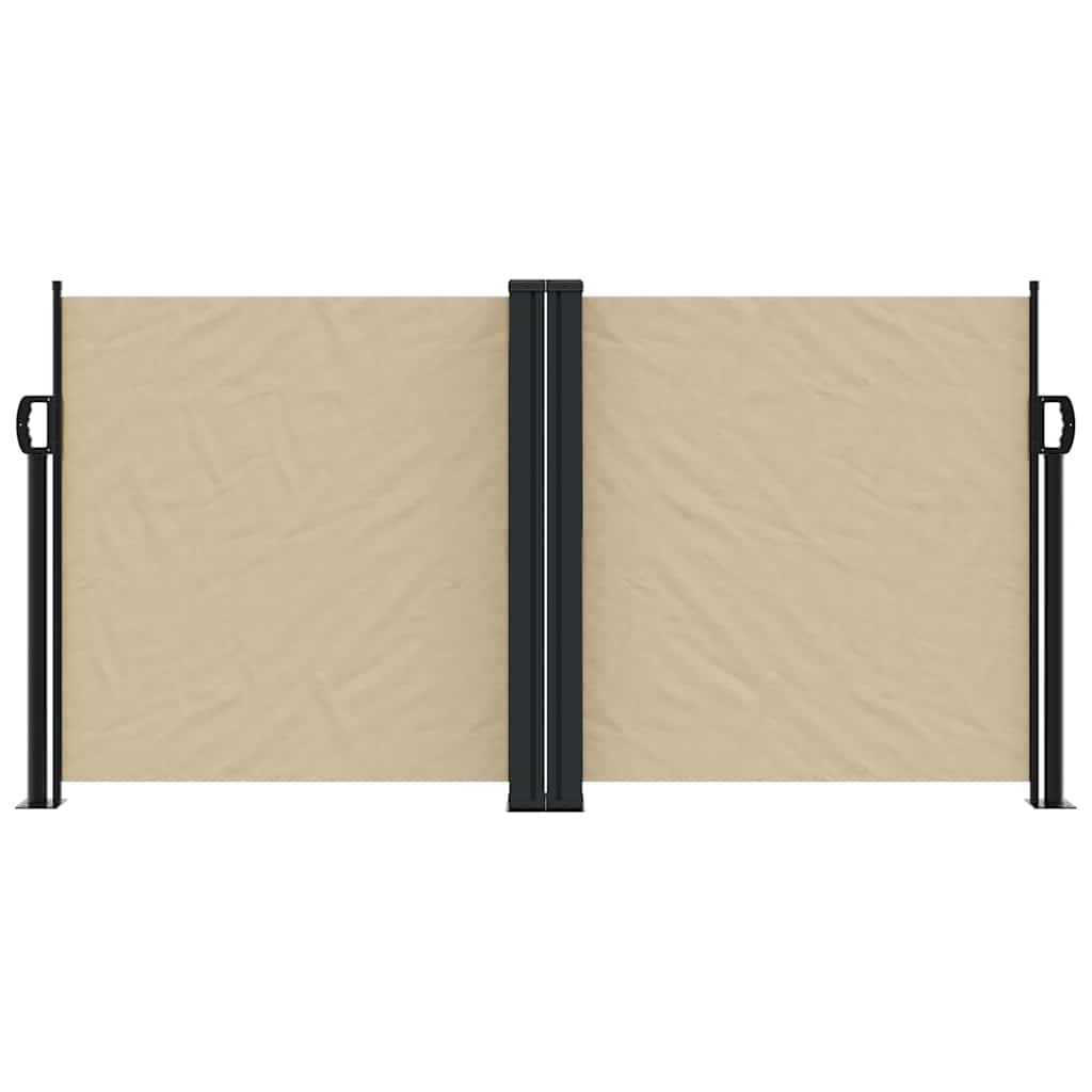 Uvlačiva bočna tenda 120 x 1000 cm bež