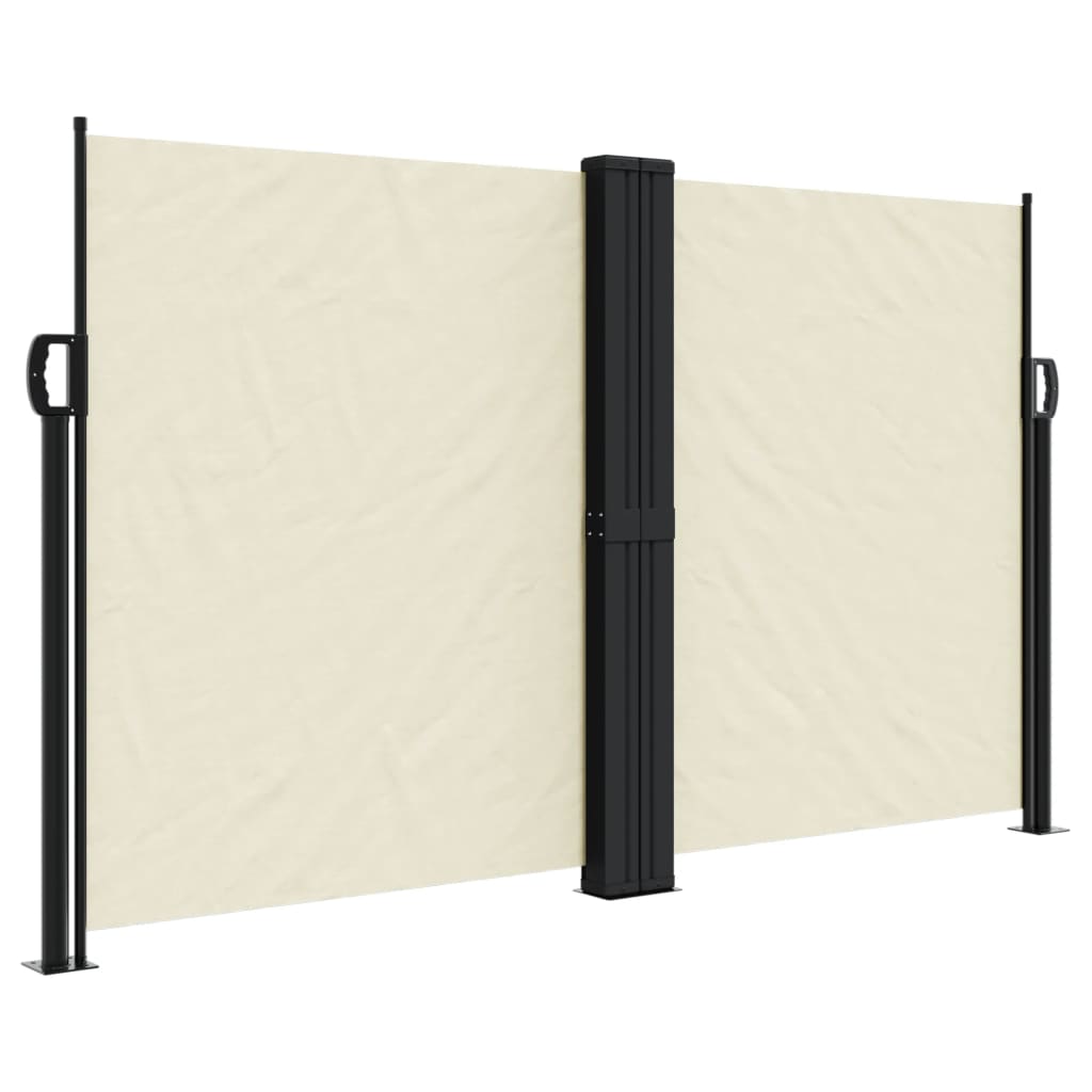 Uvlačiva bočna tenda 140 x 1000 cm krem