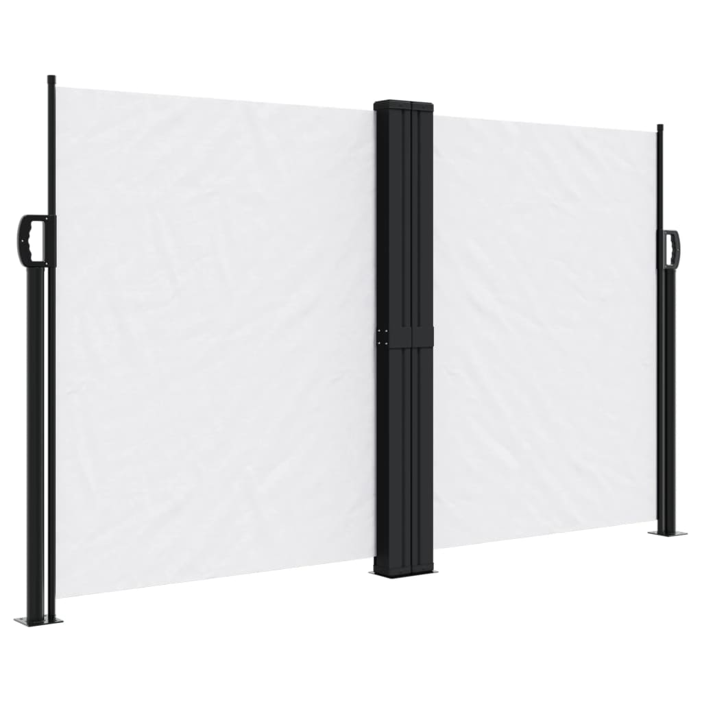 Uvlačiva bočna tenda 140 x 1000 cm bijela
