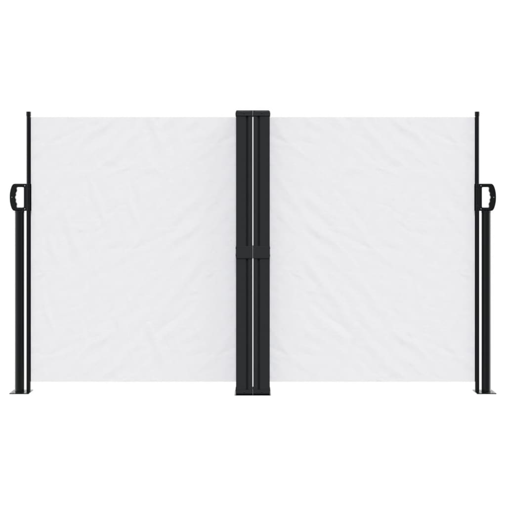 Uvlačiva bočna tenda 140 x 1000 cm bijela
