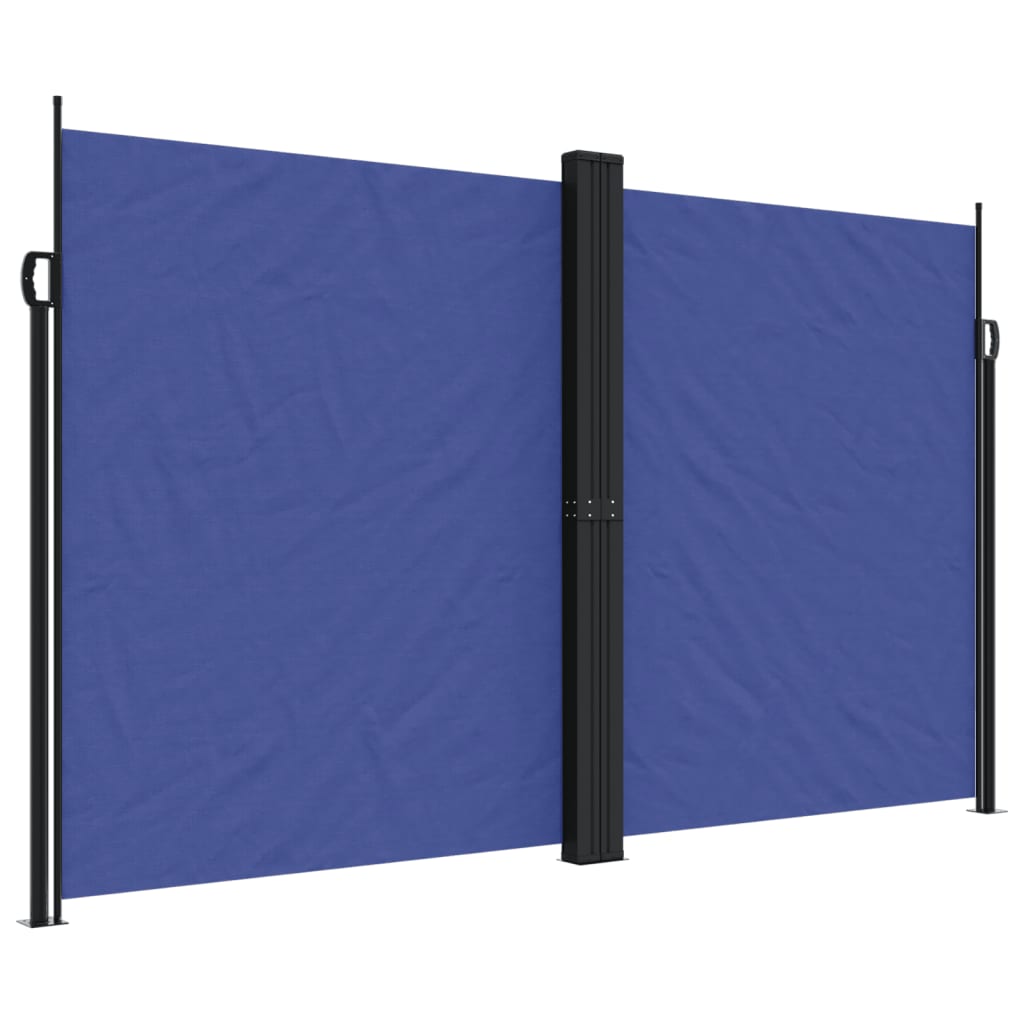 Bočna tenda na uvlačenje plava 200x1000 cm