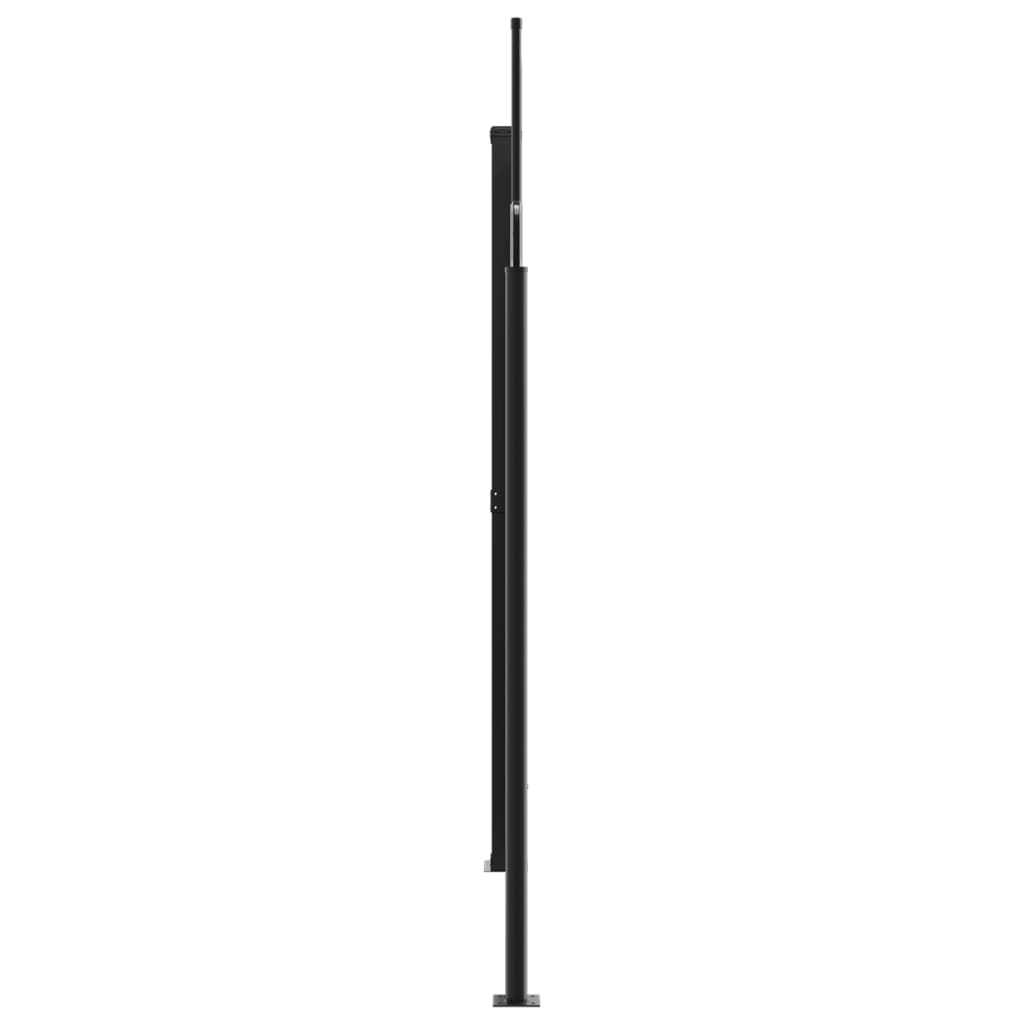 Bočna tenda na uvlačenje crvena 200x1000 cm