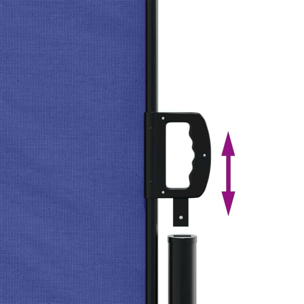 Bočna tenda na uvlačenje plava 220x1000 cm