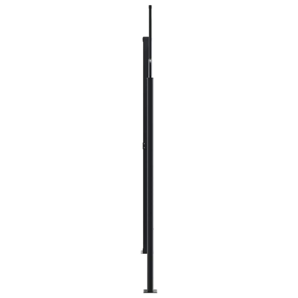 Bočna tenda na uvlačenje crvena 220x1000 cm
