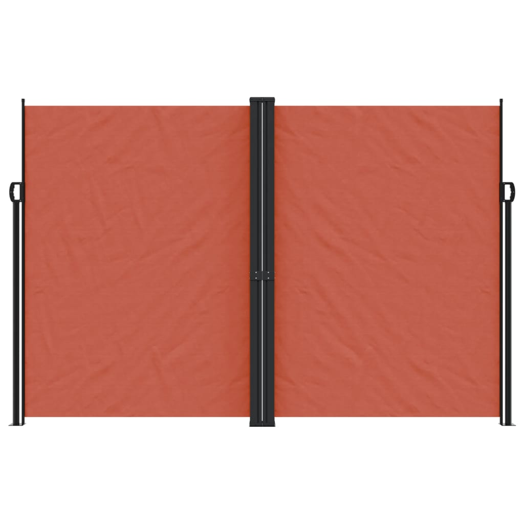 Bočna tenda na uvlačenje terakota 220 x 1000 cm