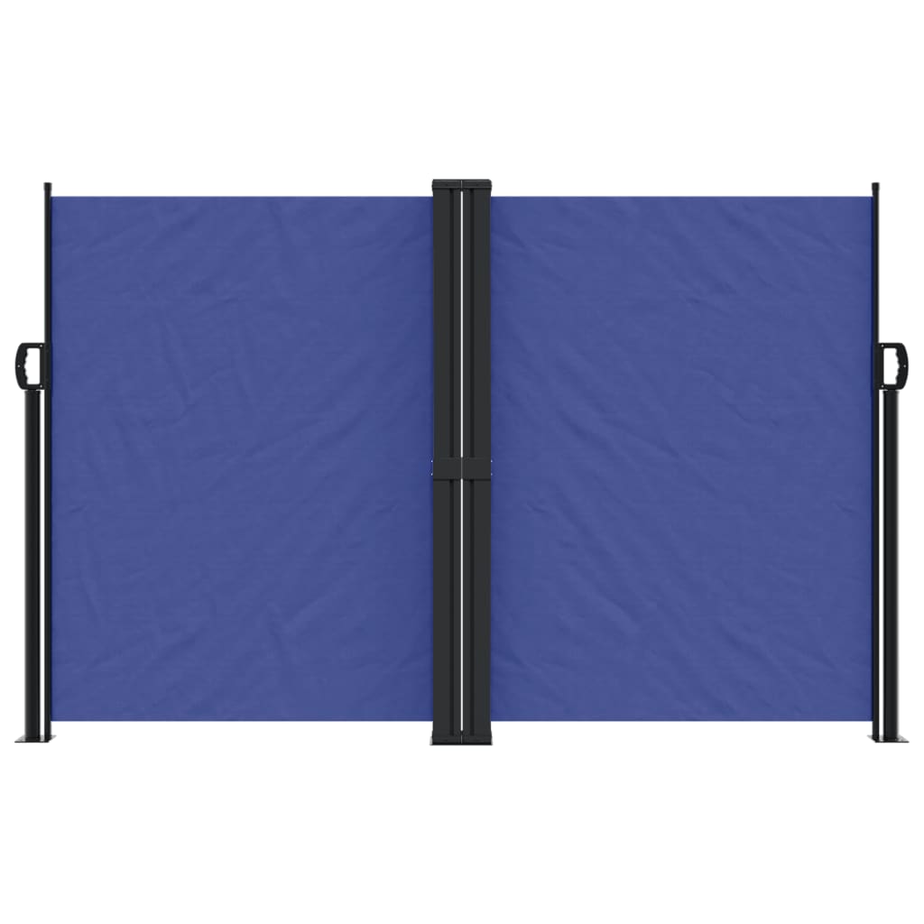 Bočna tenda na uvlačenje plava 160x1200 cm
