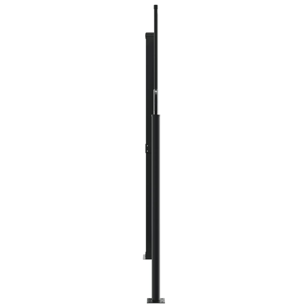 Bočna tenda na uvlačenje plava 160x1200 cm