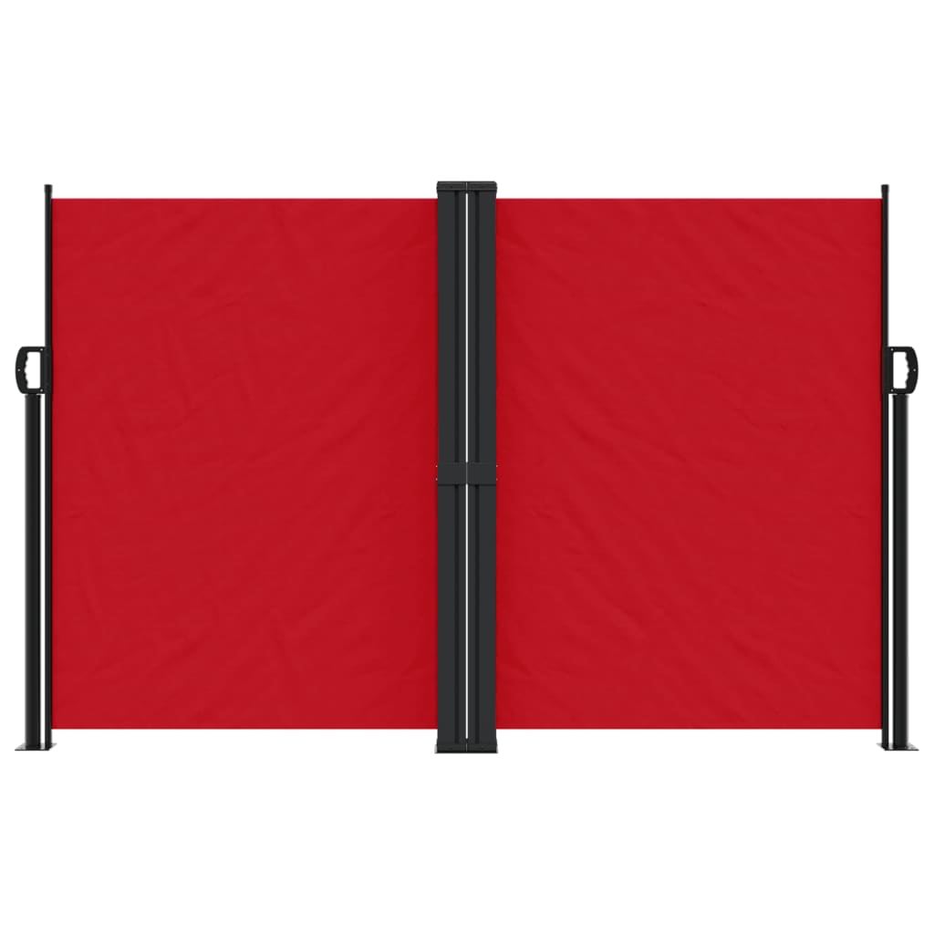 Bočna tenda na uvlačenje crvena 160x1200 cm