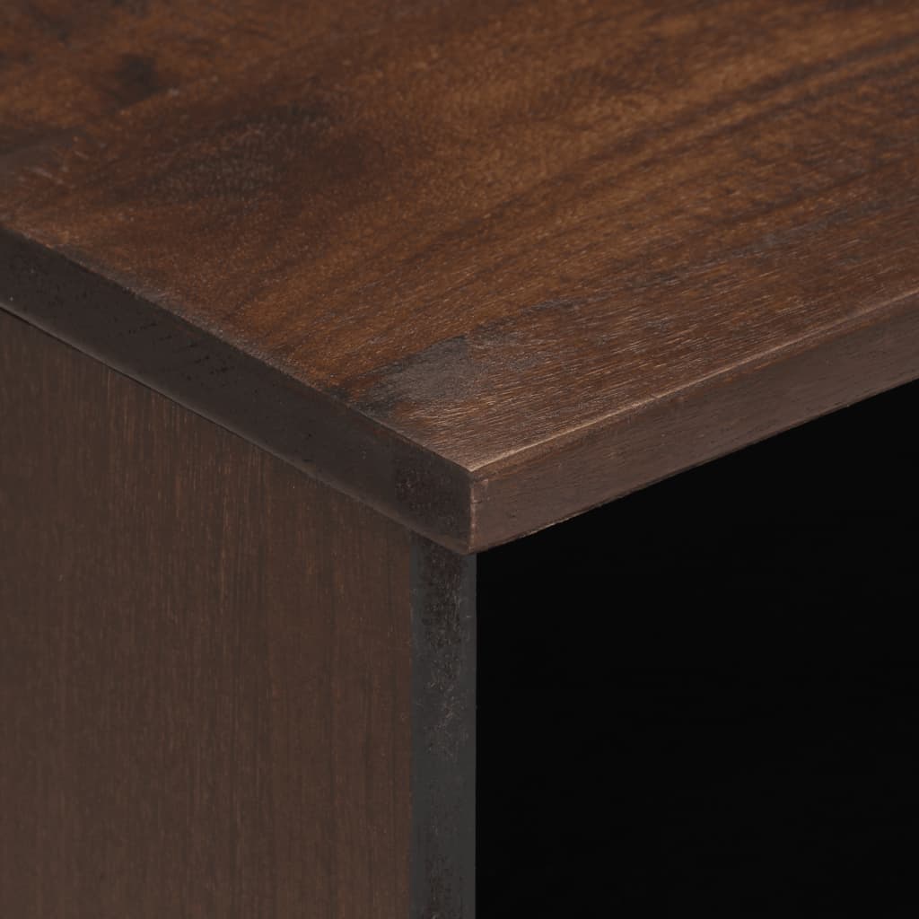 Noćni ormarić 40 x 34 x 46 cm od masivnog drva manga