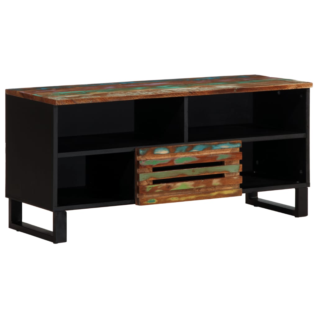 TV ormarić 100 x 34 x 46 cm od masivnog bagremovog drva