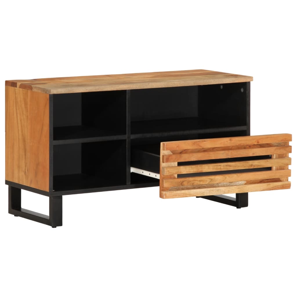 TV ormarić 80 x 34 x 46 cm od masivnog bagremovog drva