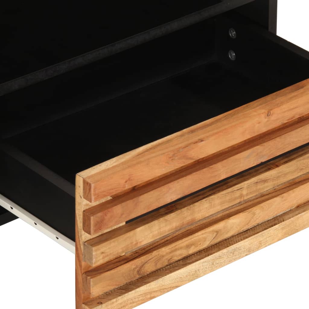 TV ormarić 80 x 34 x 46 cm od masivnog bagremovog drva