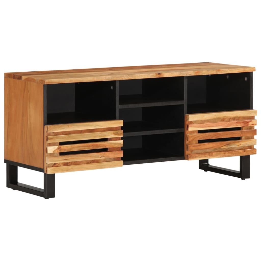 TV ormarić 100 x 34 x 46 cm od masivnog bagremovog drva