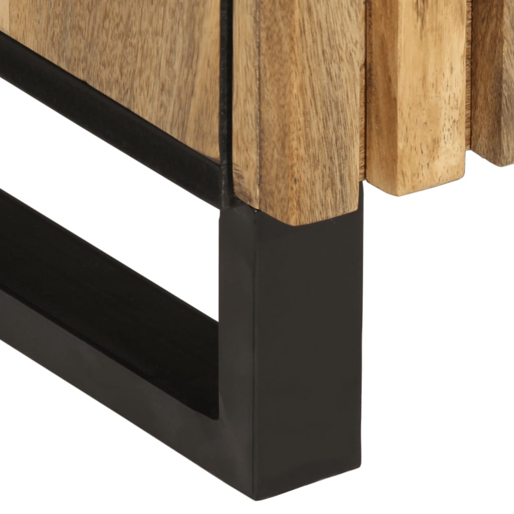 Komoda 38 x 34 x 160 cm od masivnog grubog drva manga