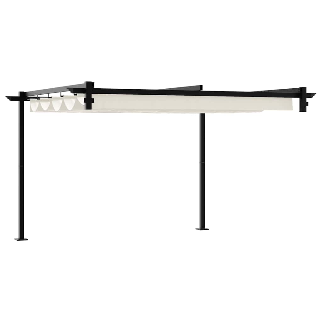 Gazebo Krema 300 x 300 x 200 cm Poliester