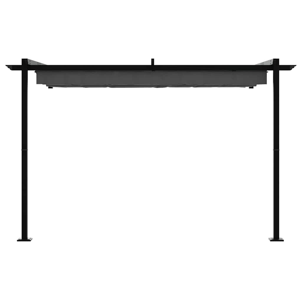 Gazebo Antracit 300 x 300 x 200 cm Poliester