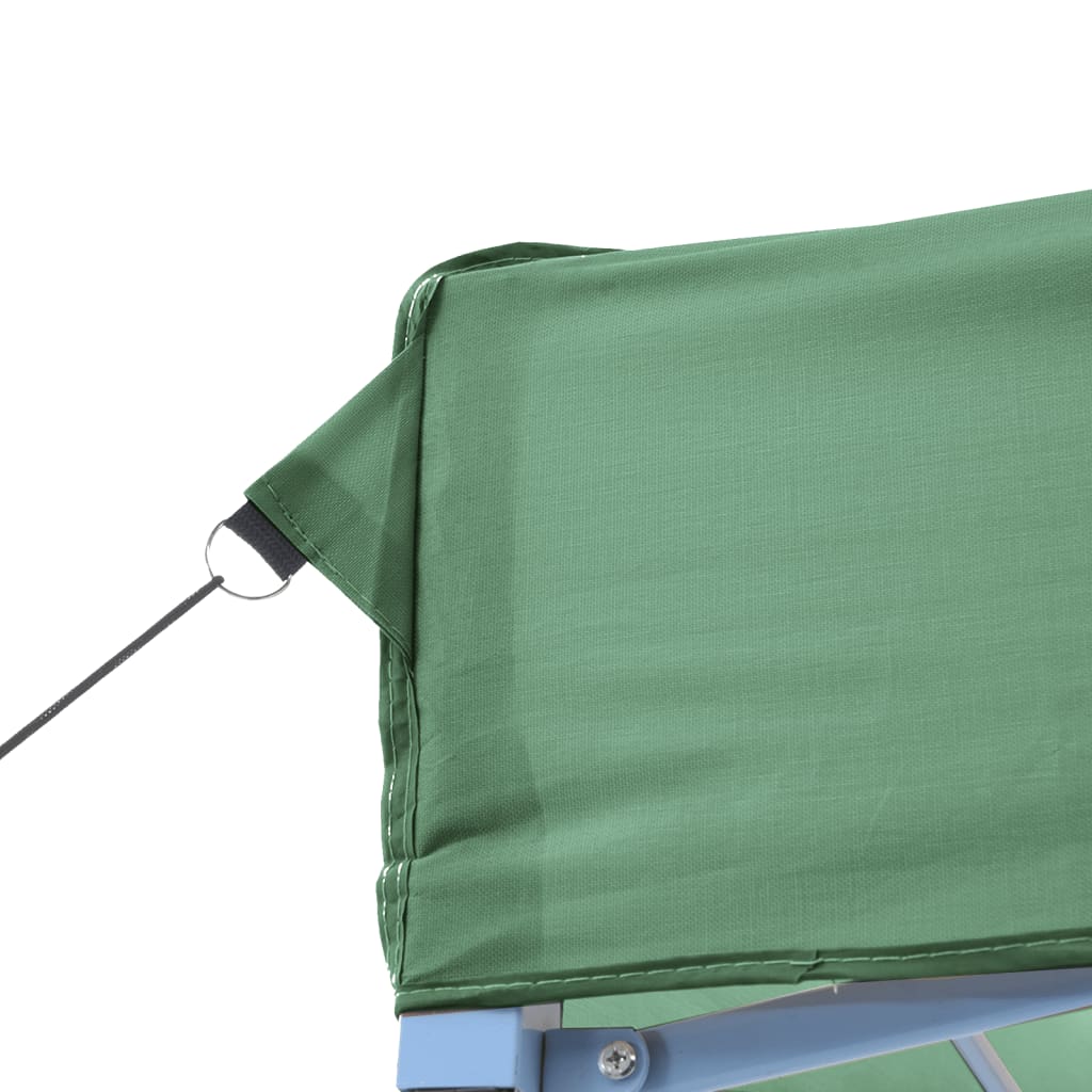 Sklopivi prigodni šator za zabave zeleni 580x292x315 cm