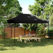 Sklopivi prigodni šator za zabave crni 440x292x315 cm