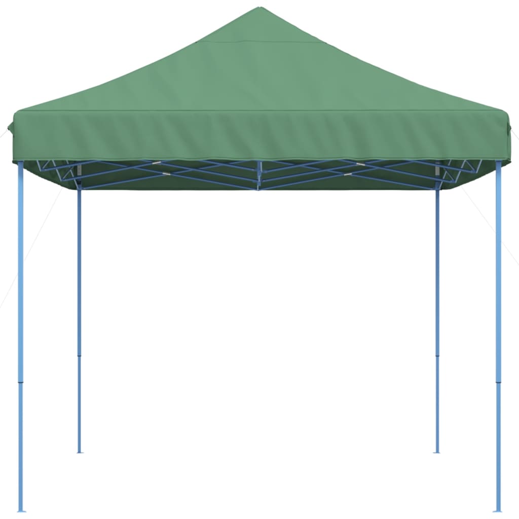 Sklopivi prigodni šator za zabave zeleni 410 x 279 x 315 cm