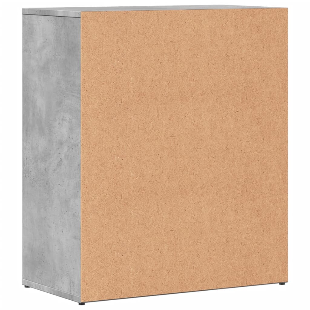 Komoda beton siva 60 x 31 x 70 cm od konstruiranog drva