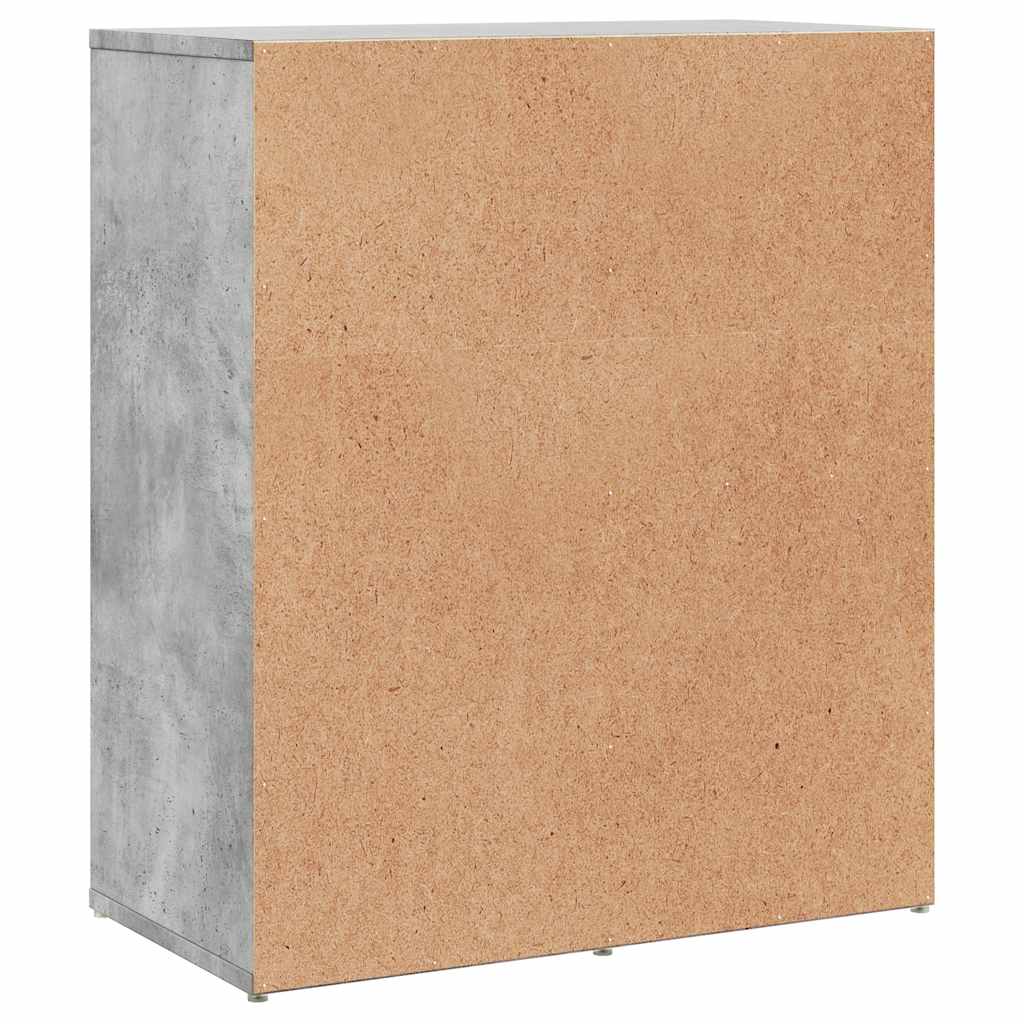 Komoda beton siva 60 x 31 x 70 cm od konstruiranog drva