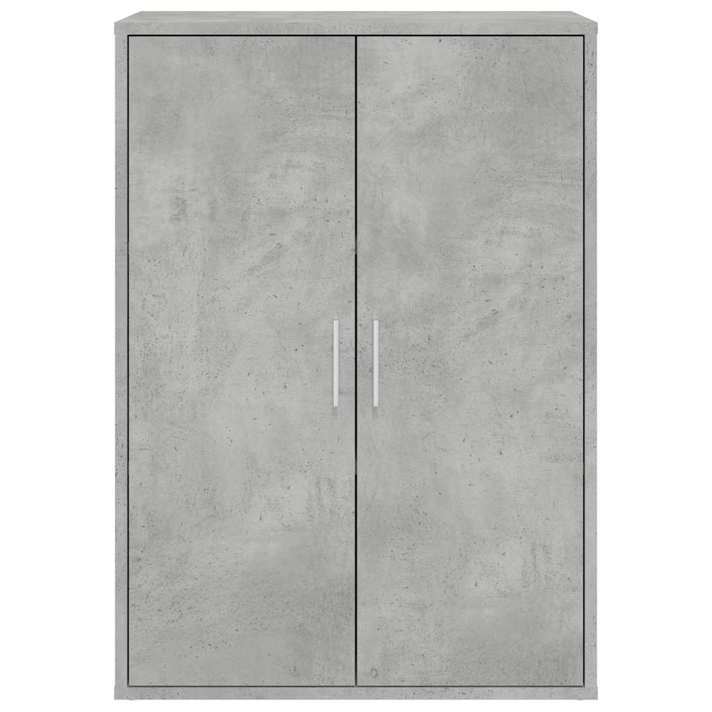 Komoda siva boja betona 60x31x84 cm od konstruiranog drva