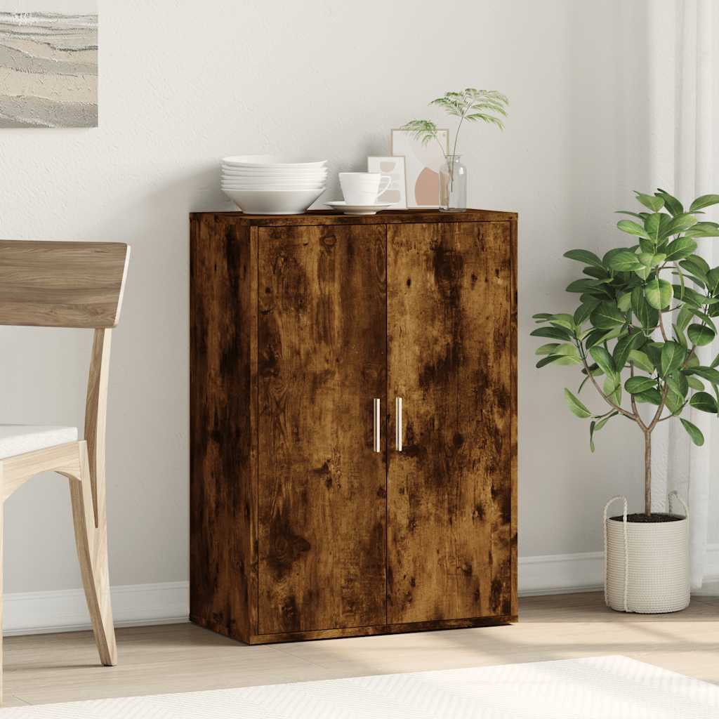 Komoda boja dimljenog hrasta 60x31x84 cm konstruirano drvo