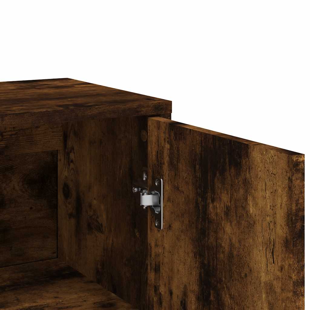 Komoda boja dimljenog hrasta 60x31x84 cm konstruirano drvo