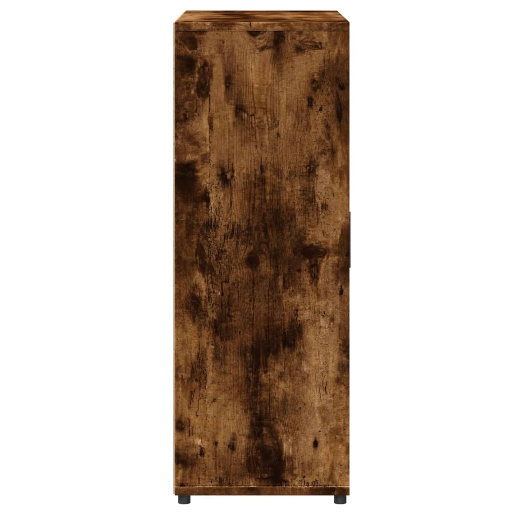 Komoda boja dimljenog hrasta 60x31x84 cm konstruirano drvo Smeđa