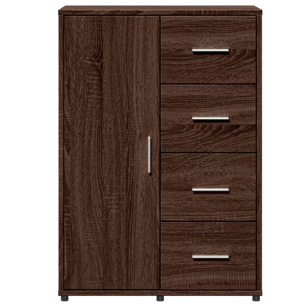 Komoda boja smeđeg hrasta 60x31x84 cm od konstruiranog drva