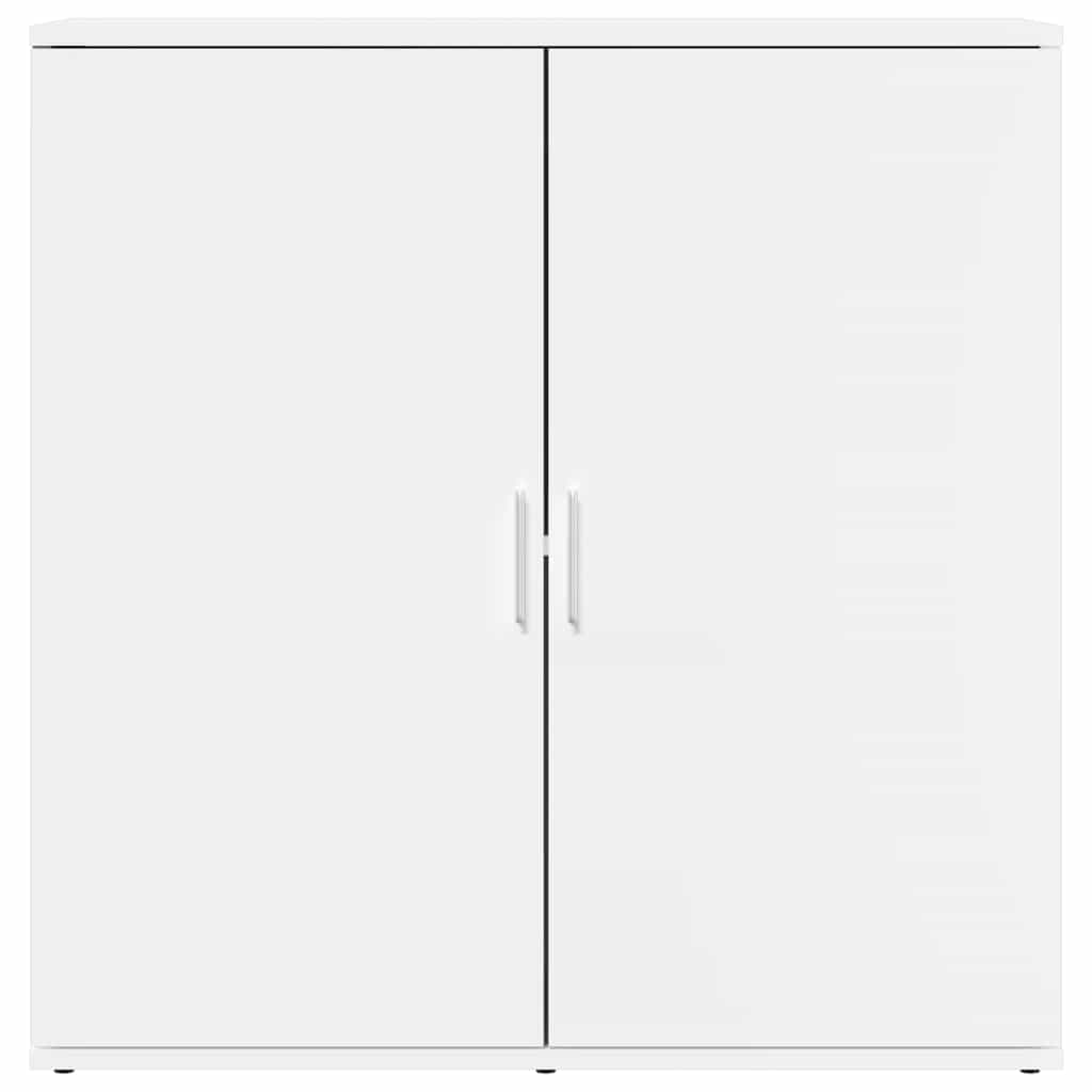 Komoda bijeli 79x38x80 cm od konstruiranog drva