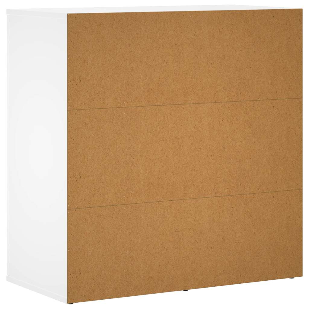 Komoda bijeli 79x38x80 cm od konstruiranog drva
