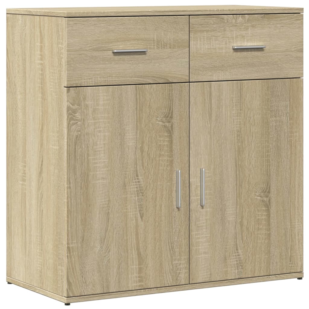 Komoda sonoma hrast 79x38x80 cm od konstruiranog drva