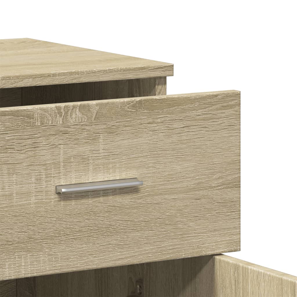 Komoda sonoma hrast 79x38x80 cm od konstruiranog drva