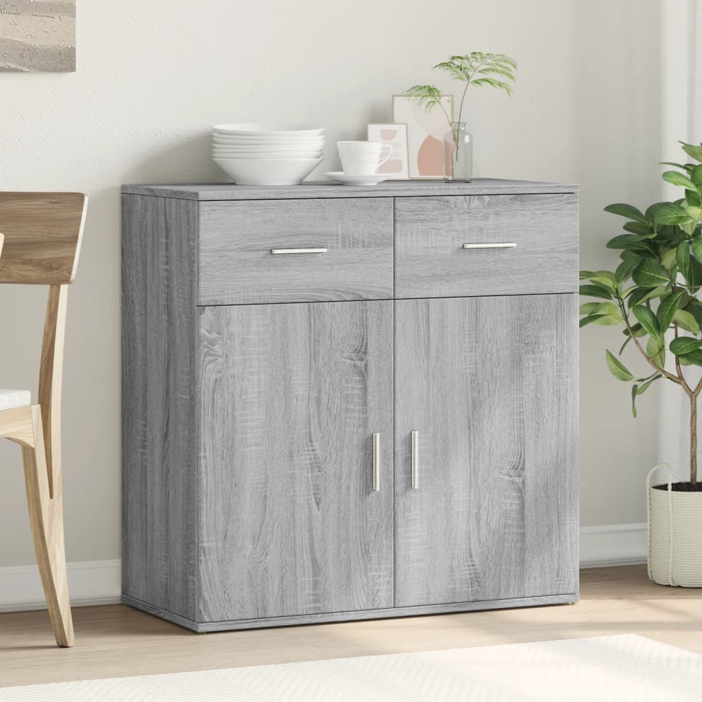 Komoda boja hrasta sonome 79x38x80 cm od konstruiranog drva