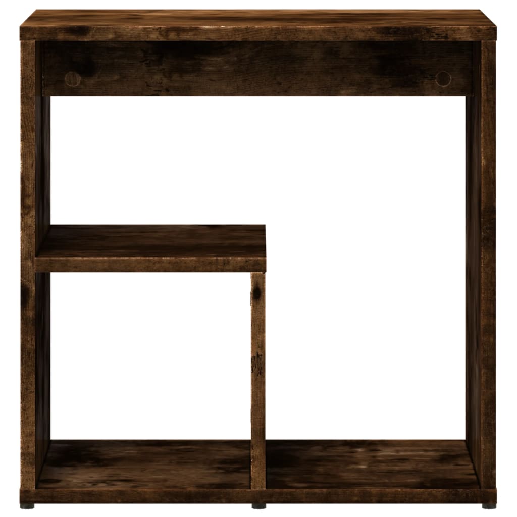 Bočni stolići 2 kom boja hrasta 50x30x50 cm konstruirano drvo