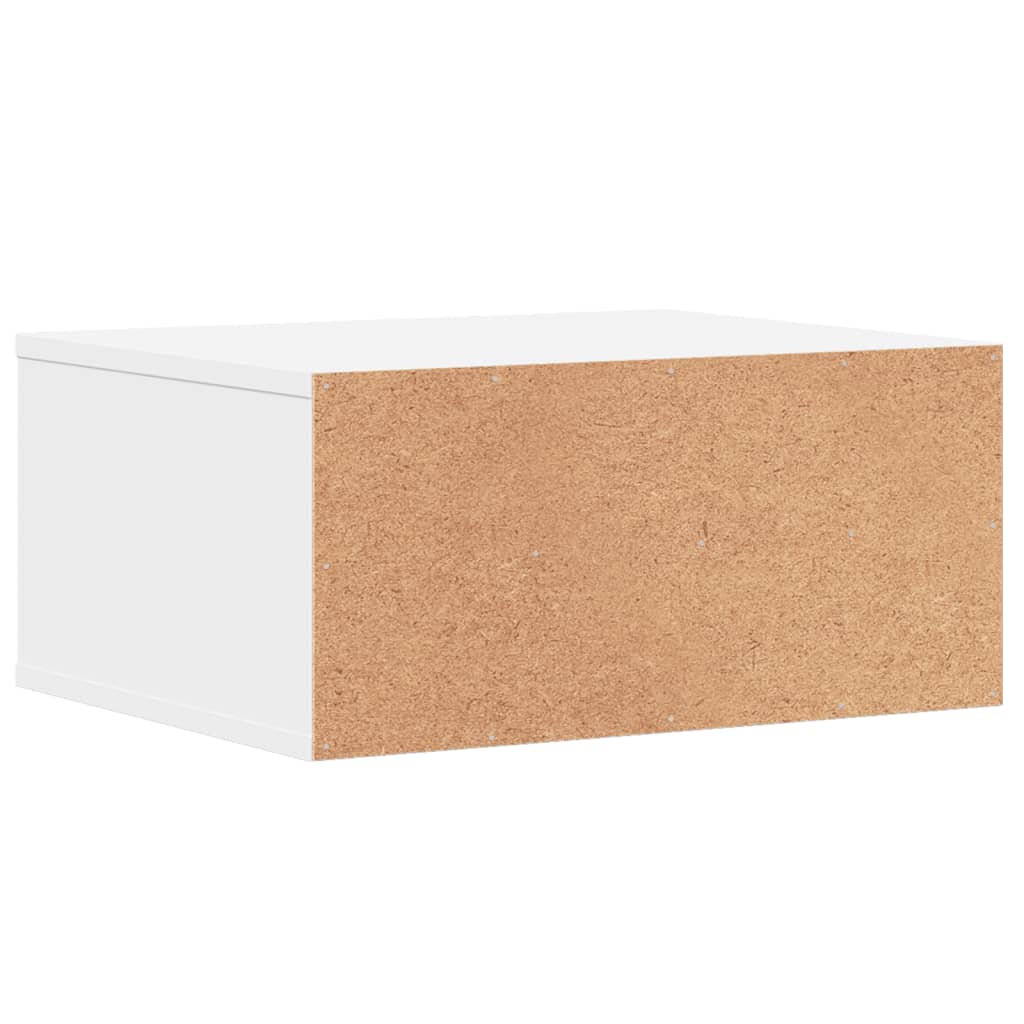 Stalak za pisač bijeli 49 x 40 x 22,5 cm od konstruiranog drva