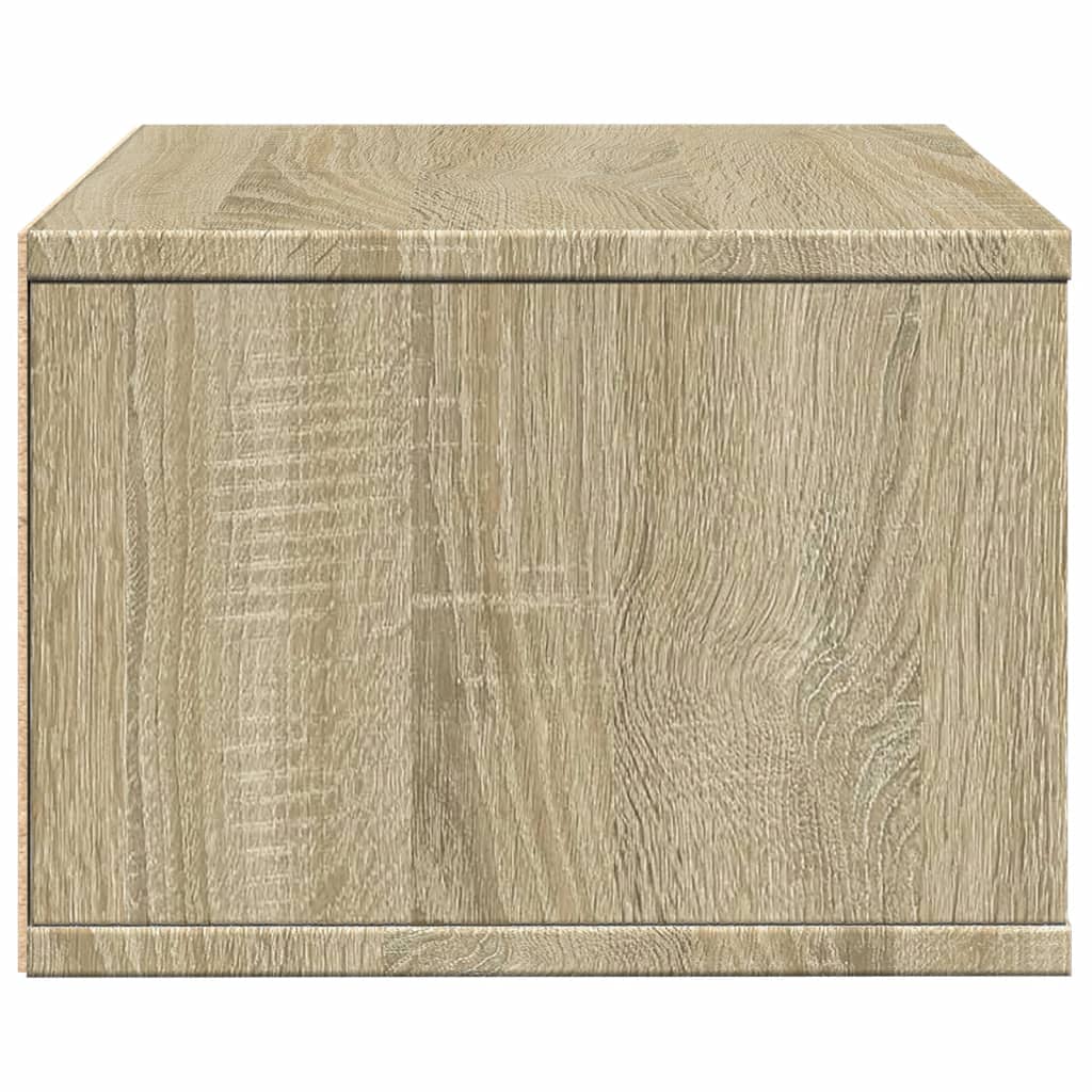 Stalak za pisač boja hrasta 40 x 32 x 22,5 cm konstruirano drvo