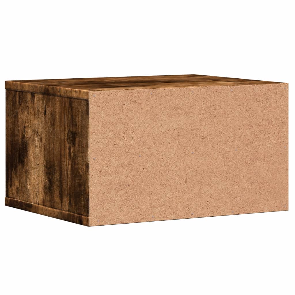 Stalak za pisač boja hrasta 40x32x22,5 cm konstruirano drvo