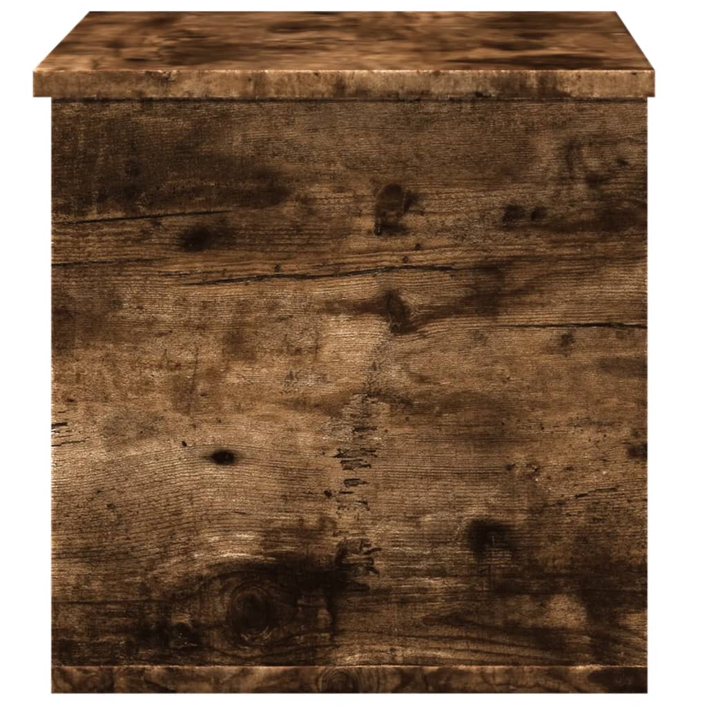 Kutija za pohranu boja hrasta 60 x 35 x 35 cm konstruirano drvo